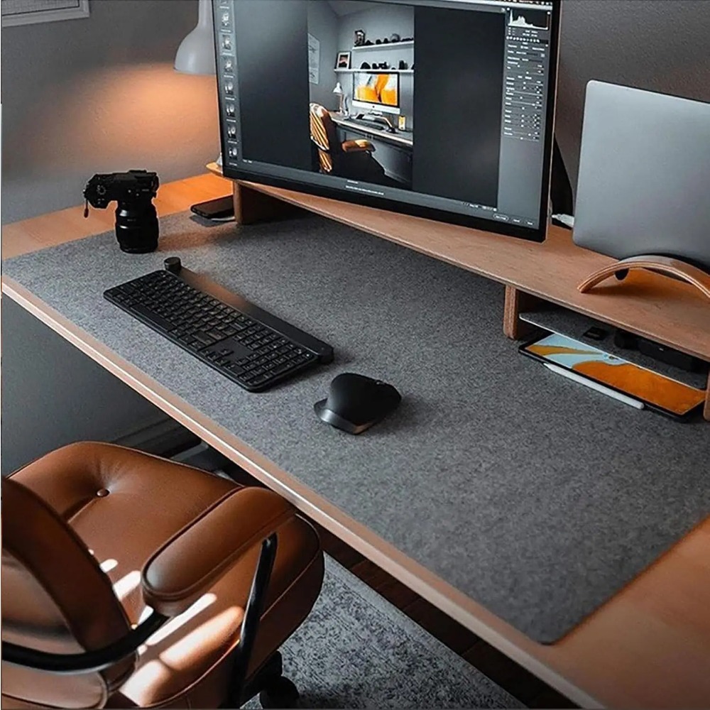 Keyboard Cover - Tapis de bureau en feutre pour