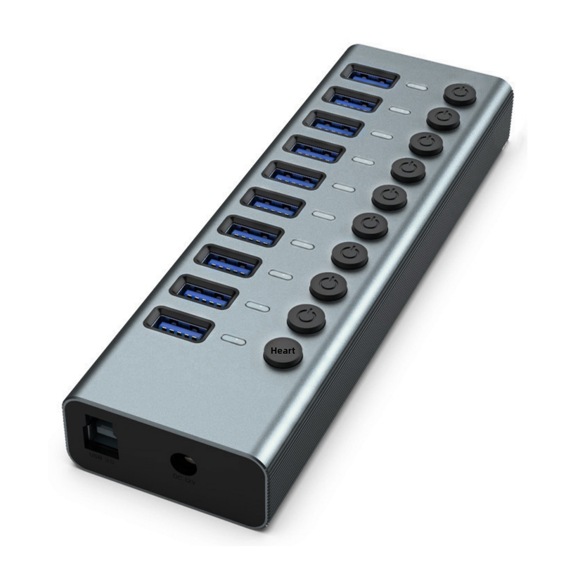 Usb Hub - Concentrateur USB 3.0 avec 10 ports,