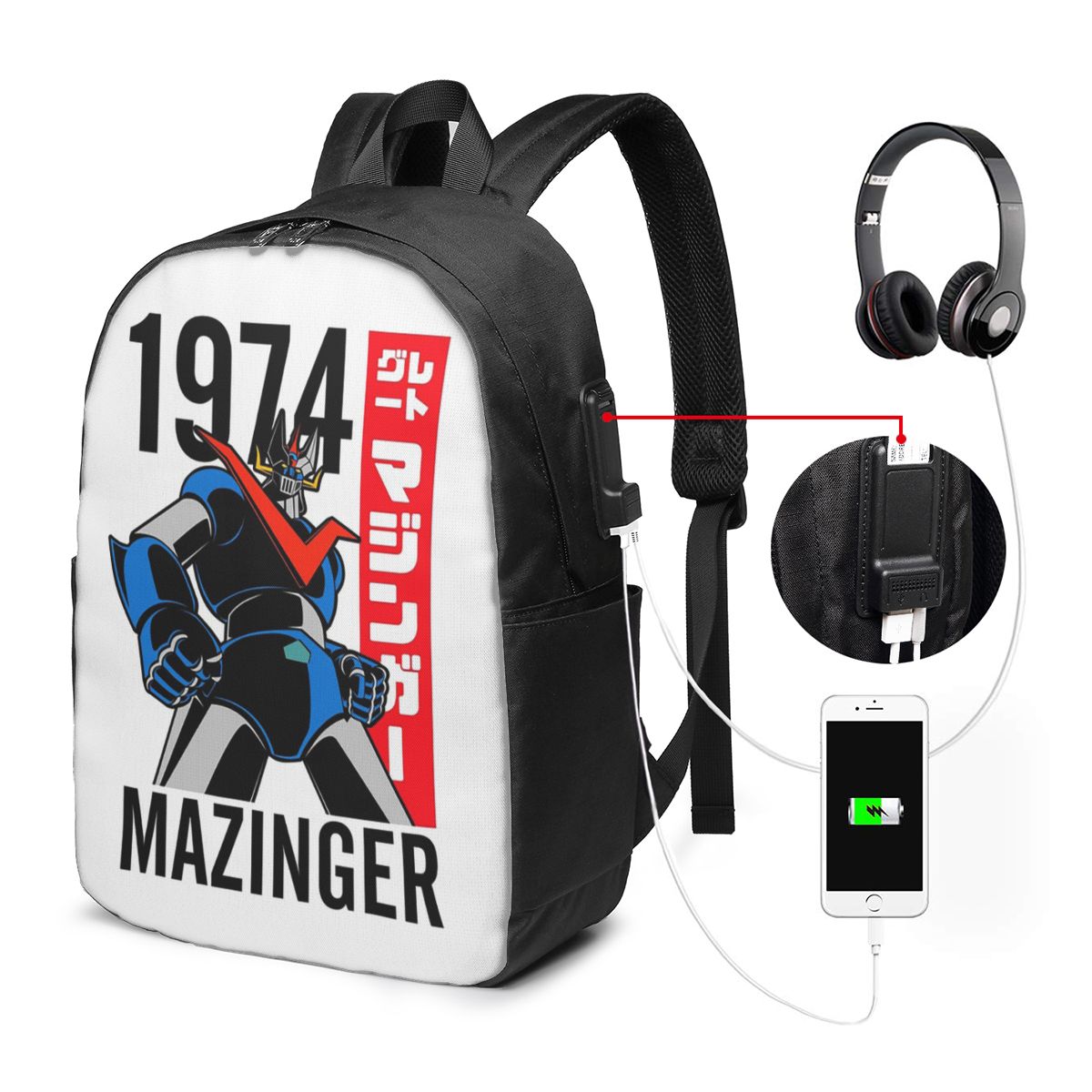 Laptop Bag - Sac à dos Mazinger Z Mad