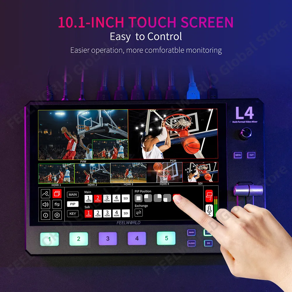 FEELWORLD-Commutateur de centr - Hdmi Cable avis et prix