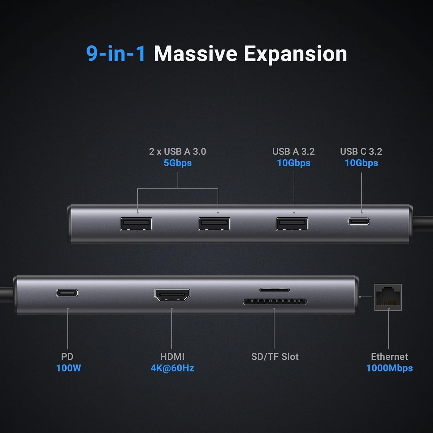 UGREEN Revodok Pro 109 Hub USB - Usb C Hub avis et prix