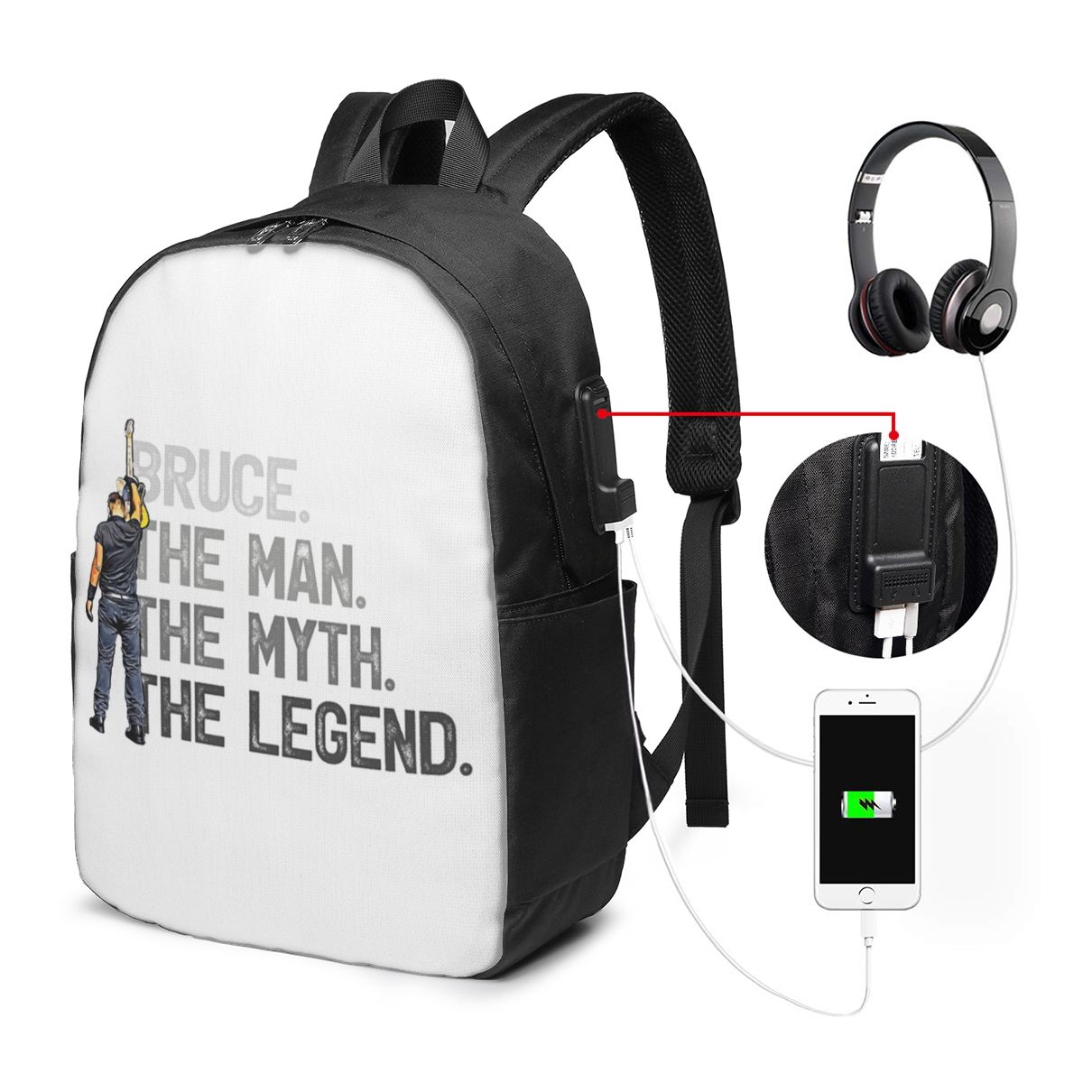 Sac à dos Bruce Springsteen, s - Laptop Bag avis et prix