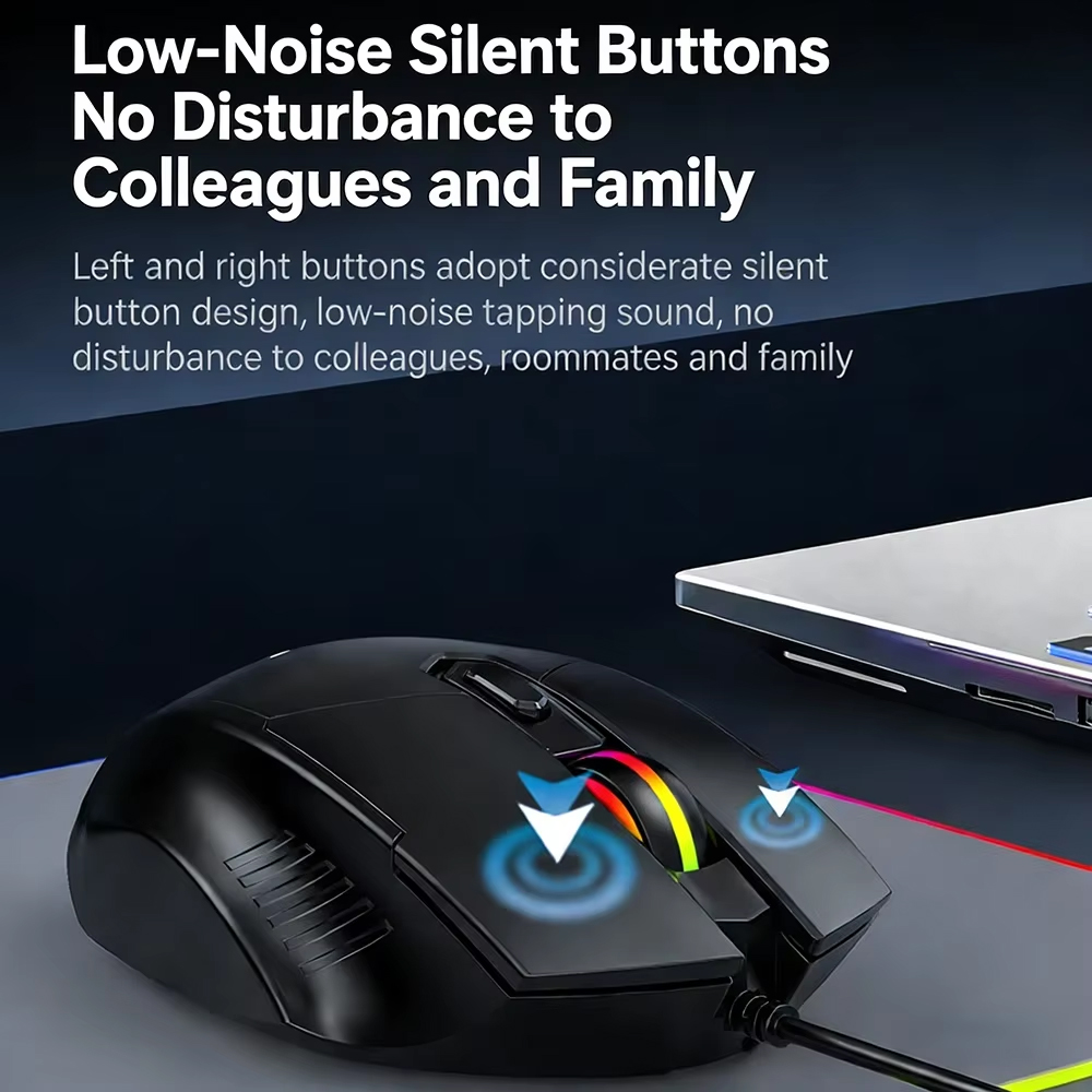 Souris filaire KEBIDUMEI 7200D - Laptop Mouse avis et prix
