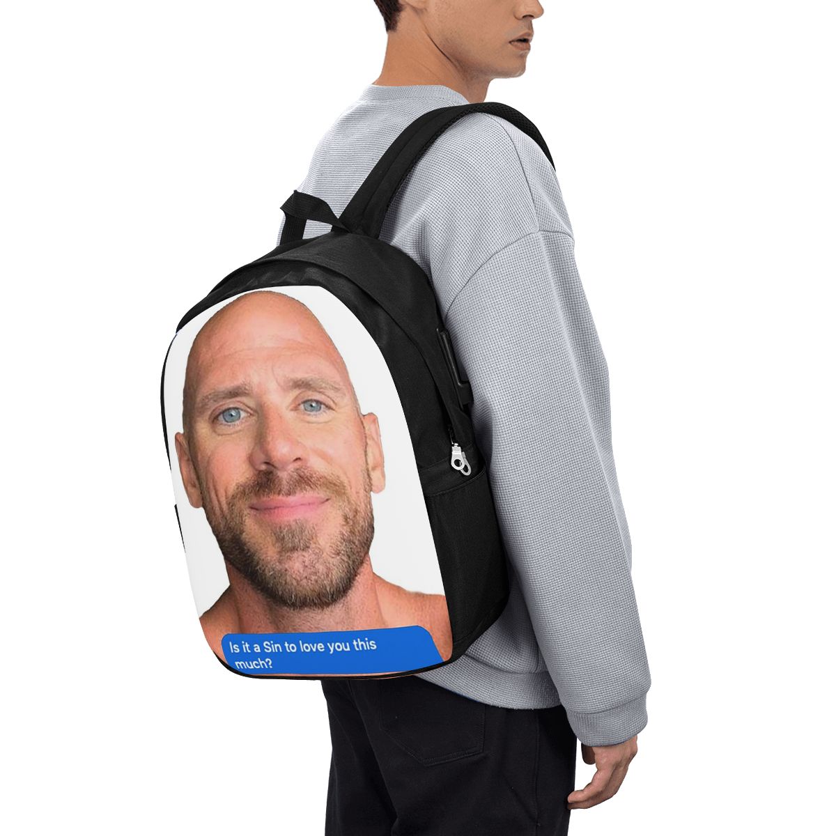 Johnny Sins Flirty Text Bubble - Laptop Bag avis et prix