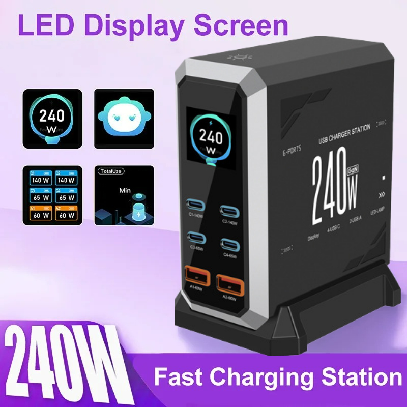 NOUVEAU Chargeur GaN 240W 2026 - Laptop Charger avis et prix