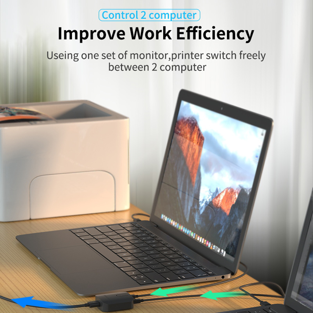 2bronchKVM-Boîte de commutatio - Laptop Mouse avis et prix