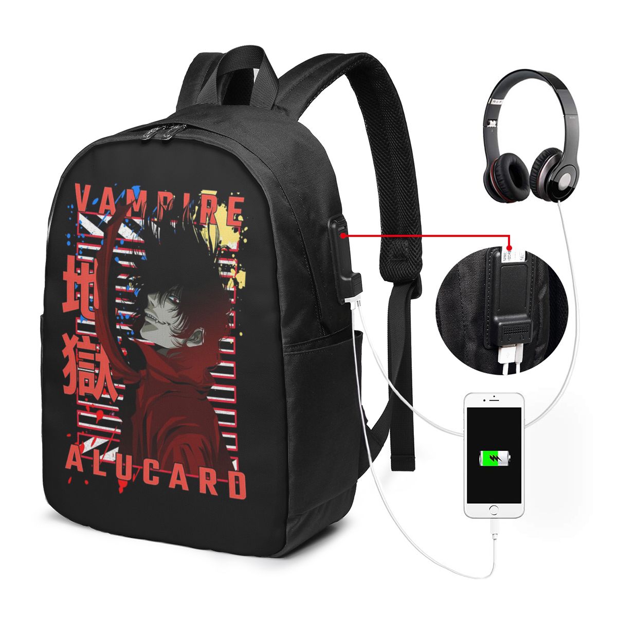 Sac à dos Alucard Hellsing Man - Laptop Bag avis et prix