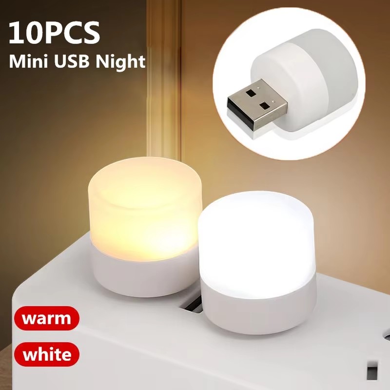 1/10 pièces, mini lampe de nui - Usb Hub avis et prix