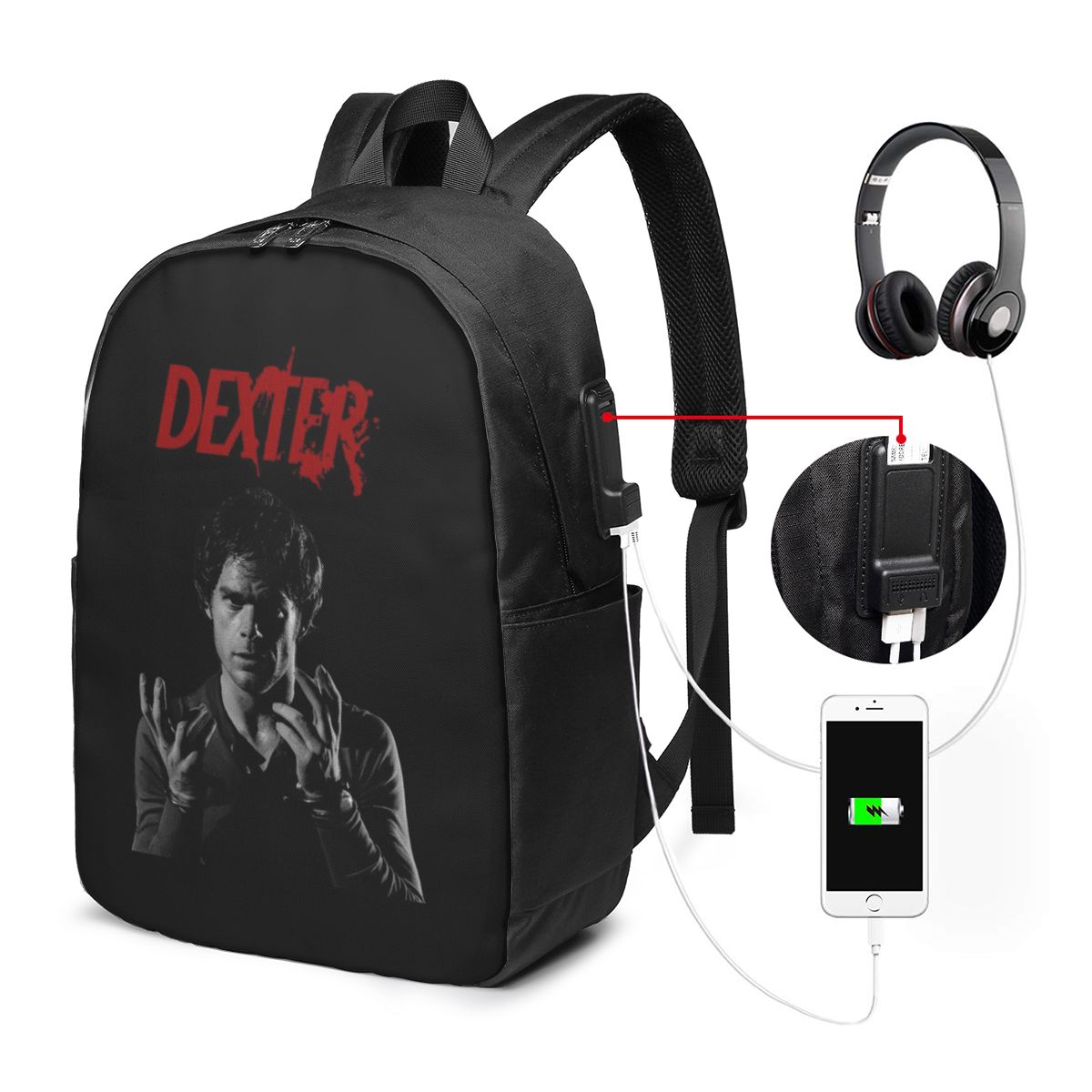 Sac à dos Dexter Morgan pour h - Laptop Bag avis et prix